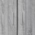 Armario de madera de ingeniería gris sonoma 82,5x30,5x115