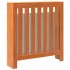 Cubierta radiador madera maciza pino marrón cera 79,5x19x84
