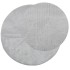 Alfombra de pelo corto look escandinavo IZA gris Ø 120