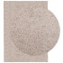 Alfombra peluda de pelo largo moderna PAMPLONA beige 140x200
