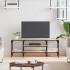 Mueble TV madera de ingeniería y hierro Sonoma 121x35x45