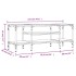 Mueble TV madera de ingeniería y hierro Sonoma 121x35x45