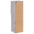 Mueble para TV con luces LED gris Sonoma 30,5x30x102