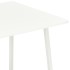 Escritorio con estantería blanco 102x50x117