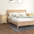 Mesitas de noche 2 uds madera contrachapada roble 40x35x70