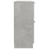 Aparador de madera contrachapada gris hormigón 60x30x70