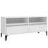 Mueble para TV madera contrachapada blanco 100x34,5x44,5