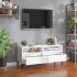 Mueble para TV madera contrachapada blanco 100x34,5x44,5