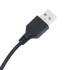 Mueble de TV con luces LED negro 90x35x40