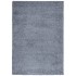 Alfombra de pelo largo moderna azul 140x200