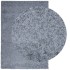 Alfombra de pelo largo moderna azul 140x200