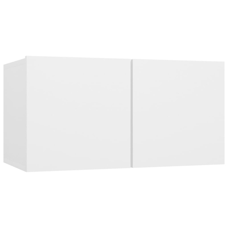 Set de mueble para TV 10 piezas madera de ingeniería