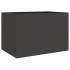 Jardinera acero negro 62x40x39