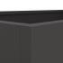 Jardinera acero negro 62x40x39