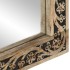 Espejo de baño madera maciza de acacia y vidrio 50x70x2,5