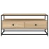 Mueble para TV madera contrachapada roble Sonoma 100x35x45