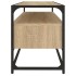 Mueble para TV madera contrachapada roble Sonoma 100x35x45