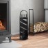 Set de herramientas para chimenea 5 pzas acero 23x15x66