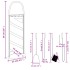 Set de herramientas para chimenea 5 pzas acero 23x15x66