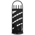Set de herramientas para chimenea 5 pzas acero 23x15x66