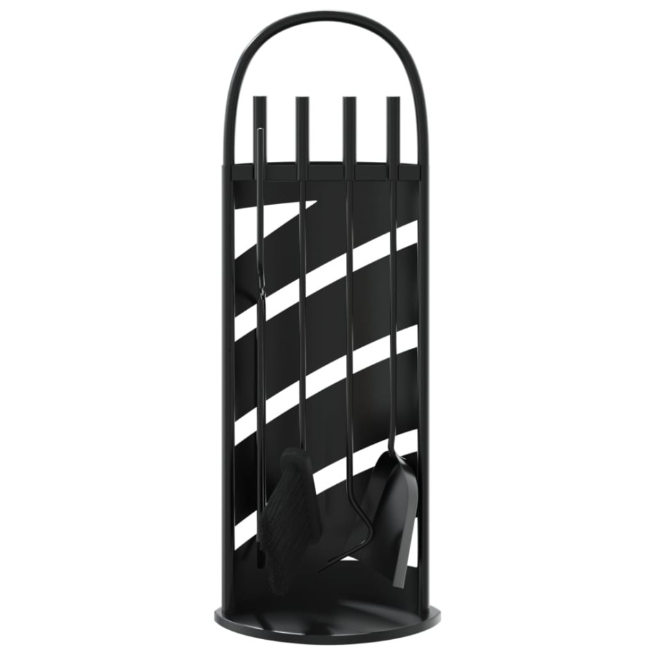 Set de herramientas para chimenea 5 pzas acero 23x15x66