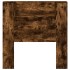 Cabecero de cama con luz LED roble ahumado 100x16,5x103,5