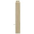 Cabecero de cama con luz LED roble Sonoma 120x16,5x103,5