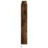 Cabecero de cama con luz LED roble ahumado 140x16,5x103,5