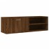 Mueble de TV madera de ingeniería marrón roble 120x34x37