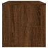 Mueble de TV madera de ingeniería marrón roble 120x34x37