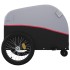 Remolque para bicicleta hierro negro y rojo 30