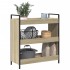 Carrito de cocina madera de ingeniería roble Sonoma 70x30x82