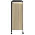 Carrito de cocina madera de ingeniería roble Sonoma 70x30x82