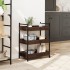 Carrito de cocina madera de ingeniería marrón roble 50x30x70