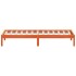 Sofá cama sin colchón madera maciza pino marrón cera 90x200