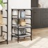 Carrito de cocina madera ingeniería gris Sonoma 45x35x89,5