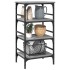 Carrito de cocina madera ingeniería gris Sonoma 45x35x89,5