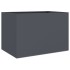 Jardinera acero gris antracita 62x40x39