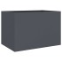Jardinera acero gris antracita 62x40x39