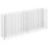 Arriate de gaviones de acero galvanizado 180x30x90