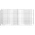 Arriate de gaviones de acero galvanizado 180x30x90