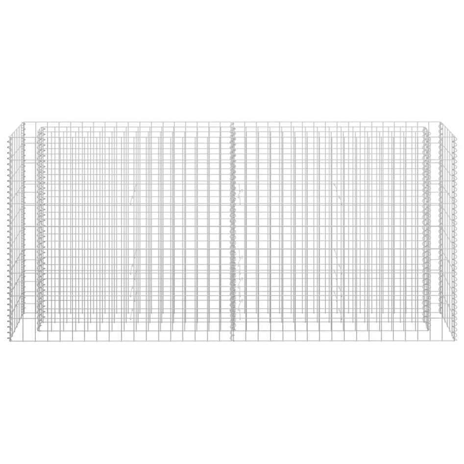 Arriate de gaviones de acero galvanizado 180x30x90