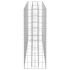 Arriate de gaviones de acero galvanizado 180x30x90