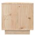 Mesitas de noche 2 uds madera maciza de pino 40x34x35