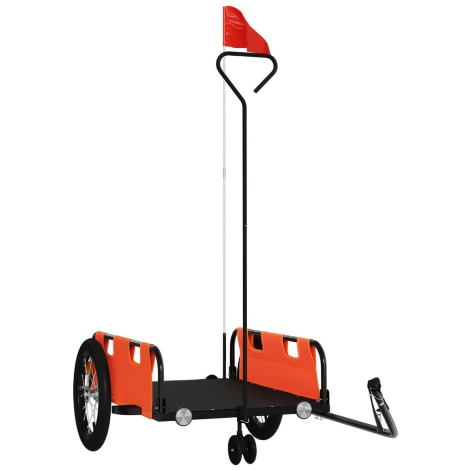 Remolque para bicicletas hierro y tela Oxford