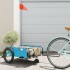 Remolque para bicicletas hierro y tela Oxford