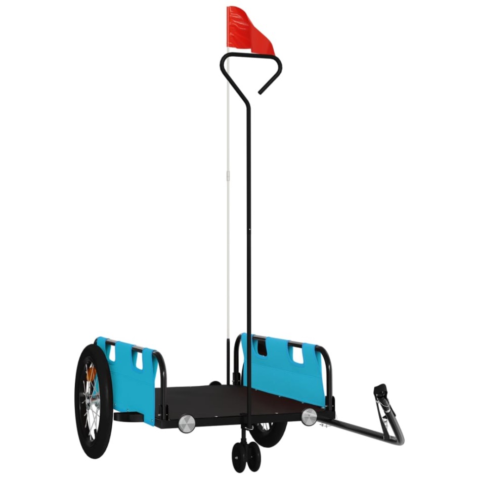 Remolque para bicicletas hierro y tela Oxford