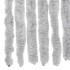 Cortina antimoscas chenilla gris 100x220