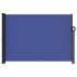 Toldo lateral retráctil azul 140x300