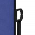 Toldo lateral retráctil azul 140x300